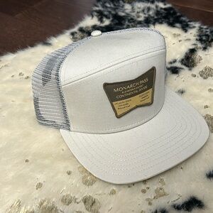 Monarch pass Colorado six panel flatbrim cap